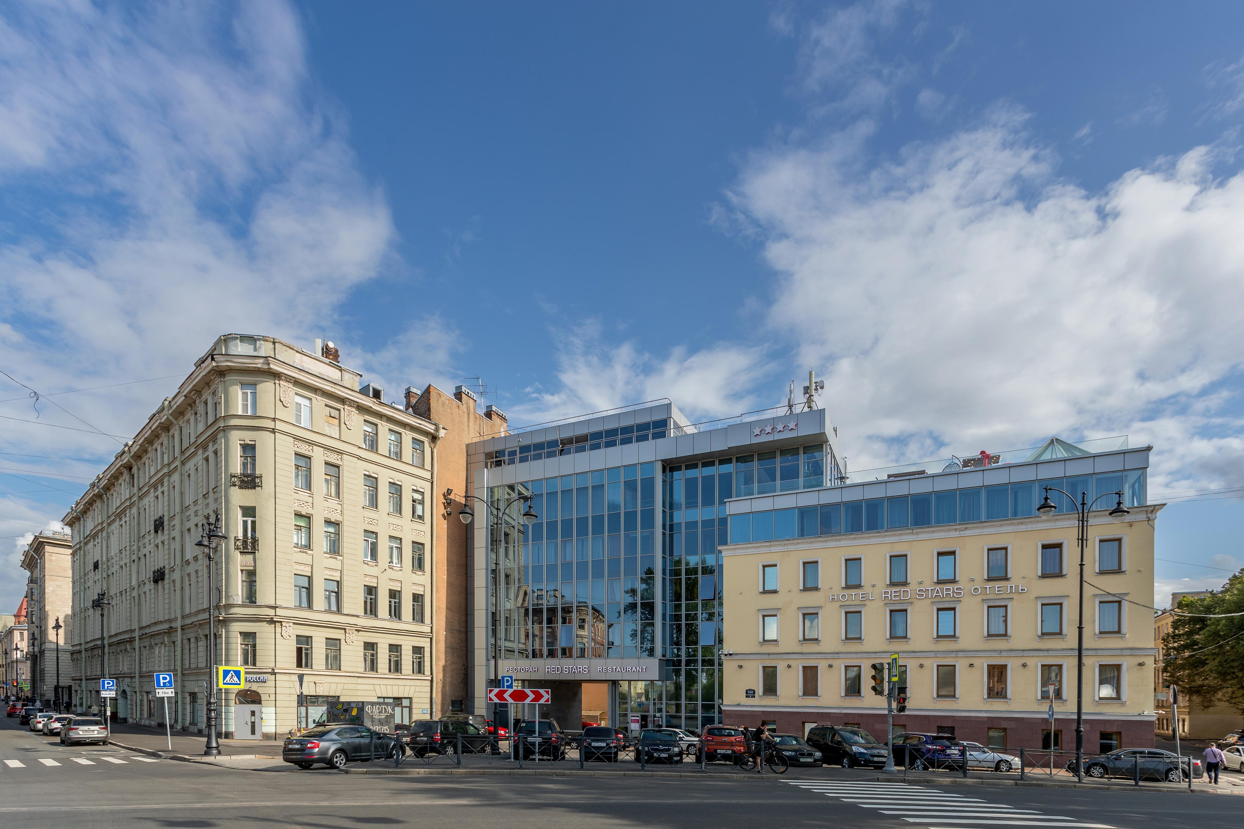 Red Stars Hotel St. Petersburg Dış mekan fotoğraf